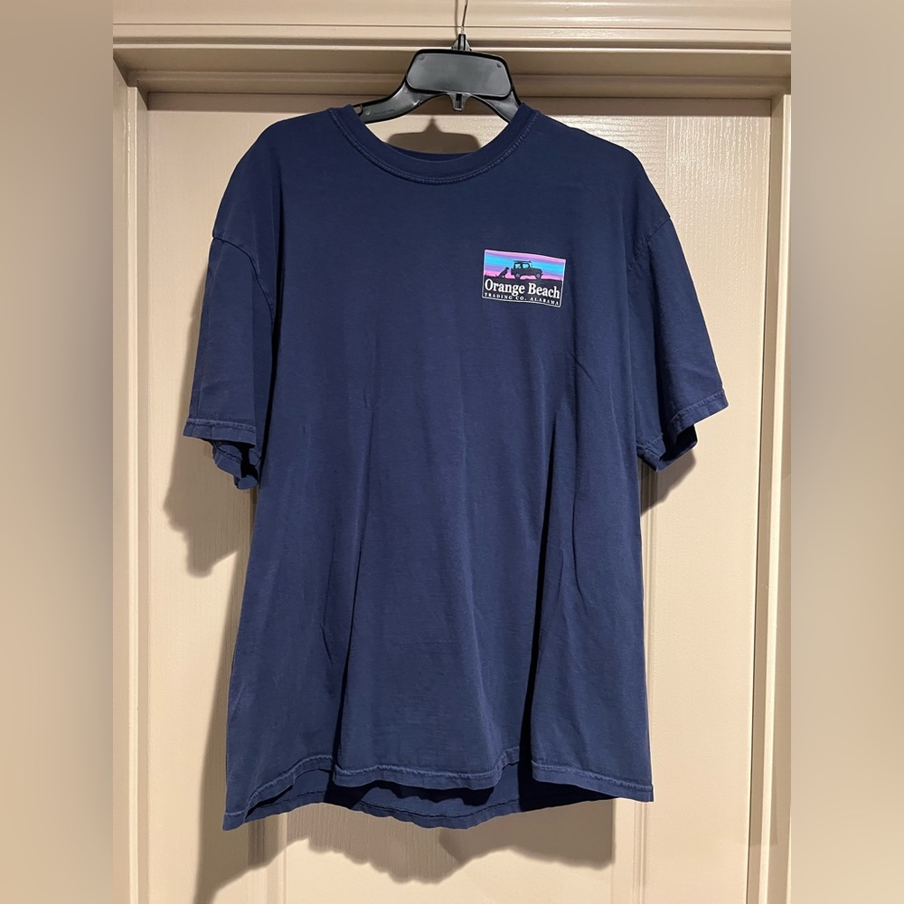 Comfort Colors Orange Beach T-shirt